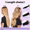 WindTouch Clip in hair Extensions for Women Real Human Hair,