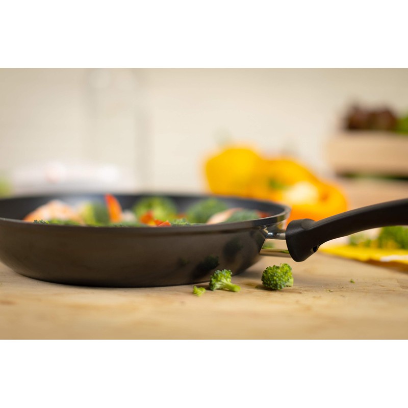 KUHN RIKON Easy Induction Aluminium Bratpfanne antihaftbeschichtet, induktion, 18 cm,