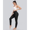 CHRLEISURE Leggings with Pockets for Women - Tummy Control High