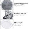 Food Storage Jar, Stainless Steel Coffee Container Airtight Sealed Food