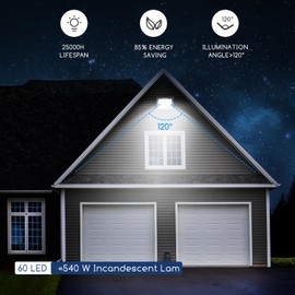 Aigostar Outdoor LED Spotlight 50 W Cool White 6500 K 5400 Lumen Spotlight IP65 Waterproof Outdoor Spotlight for Bright Garden Garage Sports Field Yard Floodlight