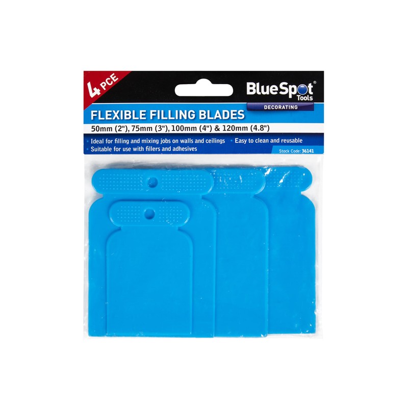 Blue Spot Tools - 4 PCE Flexible Filling Blades