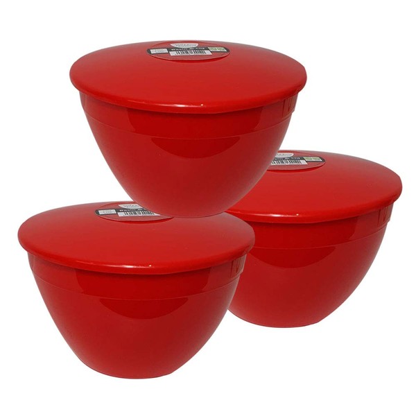 Just Pudding Basins Pack of 3 Plastic Pudding Basins 3