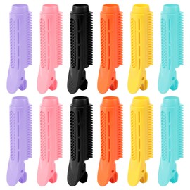 12pcs Volumizing Hair Clips, Instant Hair Volume Clip Colorful Fluffy Hair Root Lifting Clips Upgrade Volumizing Roller Clips Hair Hairstyle Tool for Women Girls Curly Thin Hair