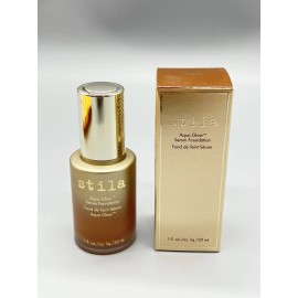Stila Aqua Glow Serum Fluid Foundation 1.0 fl oz Tan deep
