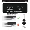 Tackform Slim Track™ Base Mount - 17mm Ball Adapter |