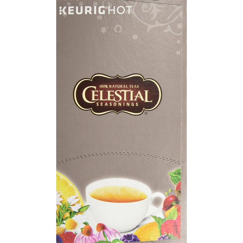 Celestial Seasonings Decaf Green Tea, K-Cup Portion Pack for Keurig