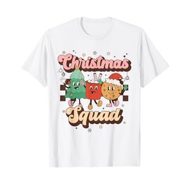 Christmas Squad Funny Family Matching Shirt Retro Christmas T-Shirt