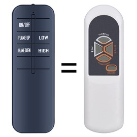 30000032 Replacement Remote Control for Heat Surge Electric Fireplace