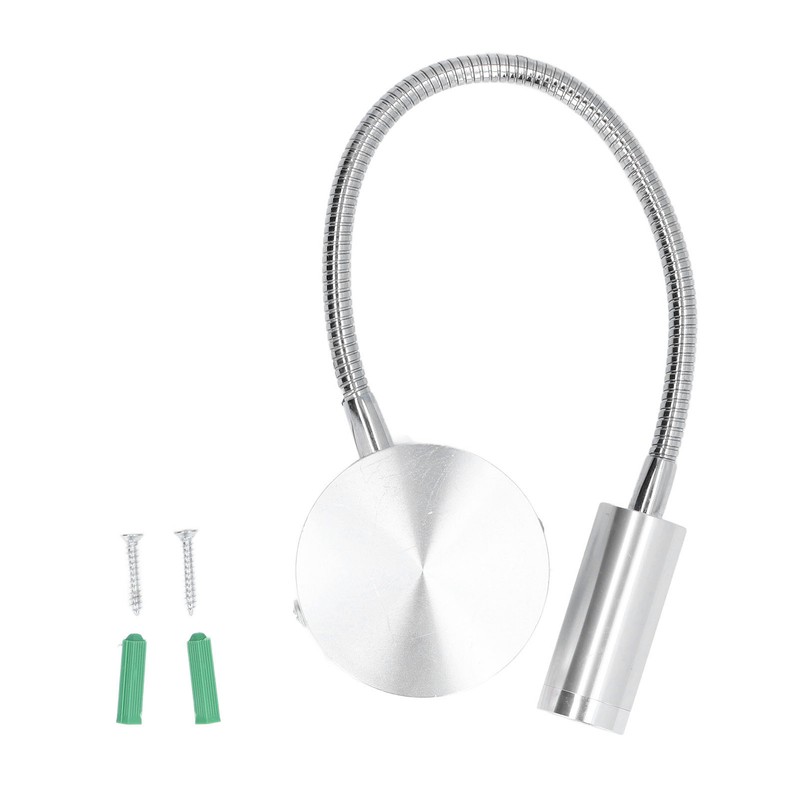 LED Spotlight 3W 4000K Work Reading Wall Light Aluminum with