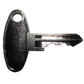 Ignition Key for Ford, Massey Ferguson, New Holland, Perkins, Sakai, Shibaura, Terramite, Vermeer, Wacker, Part Number 1570
