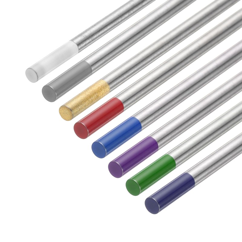 sourcing map 10pcs TIG Welding Tungsten Electrodes 0.04" x 7"