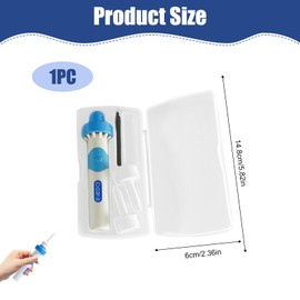 tiyiyok Oroclear Ohrenschmalz Sauger, Ohrenschmalz Entferner Sauger mit 2 Waschbaren Ersatzköpfen, Weiches Ohrenschmalz Entferner Sauger für Erwachsene, Kinder, Männer, Frauen und ältere Me