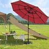 Yescom 20" Patio Umbrella Base Sand or Water Filled Parasol