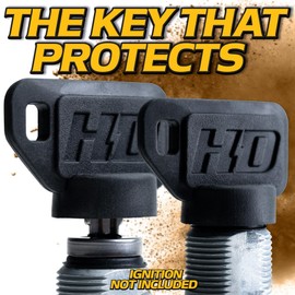 HD Switch Starter Ignition Switch for John Deere 1420 1435 1445 1504 1505 1512 1515 : 3 Keys & Free Carabiner
