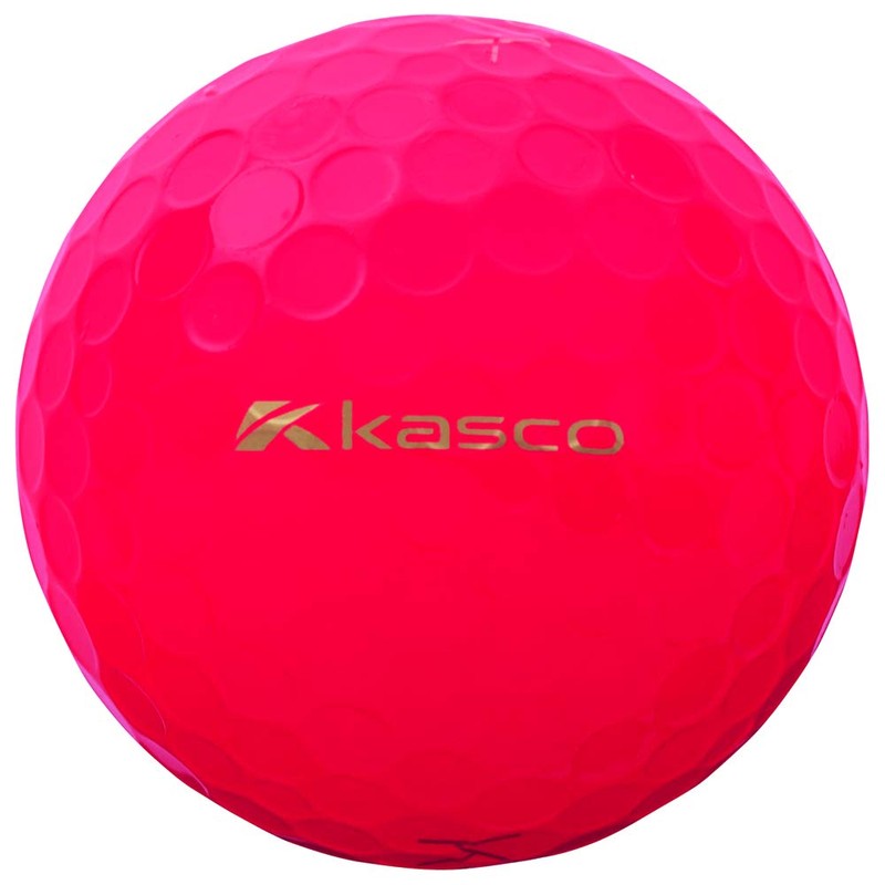 キャスコ(KASCO) ゴルフボール キラダイヤモンド レッド ダース KIRA DIAMOND