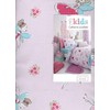Catherine Lansfield Fairies Easy Care Single Duvet Set Pink
