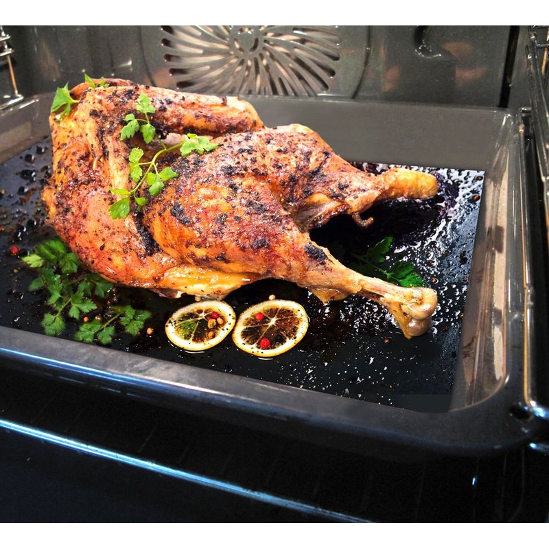 G & F Products 10037 Grill mat, 3 Pieces, Black