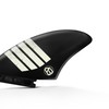 Twin Key Fin Surfboard Fins Double Tab/Single Fin Keel Fin