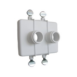 Skywater Downspout Diverter for Rain Harvesting - Attach Hoses Directly to 2x3 Downspout, Use Rainwater for Landscaping, No Rain Barrel Required