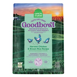 Open Farm Goodbowl Chicken & Brown Rice Recipe for Cats, 3 lbs