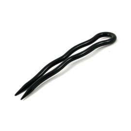 Simple Simple Hair Pins -- 10 Pieces (7cm, Black)