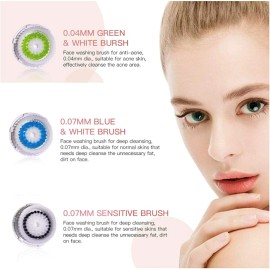 Paquete de 6 cabezales de cepillo facial de repuesto de poro profundo para Clarisonic Mia SmartPro