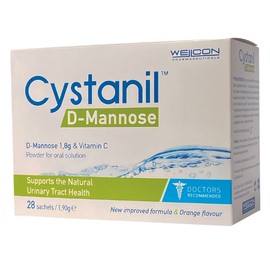 Wellcon Cystanil D-Mannose 1.8g 28 sachets