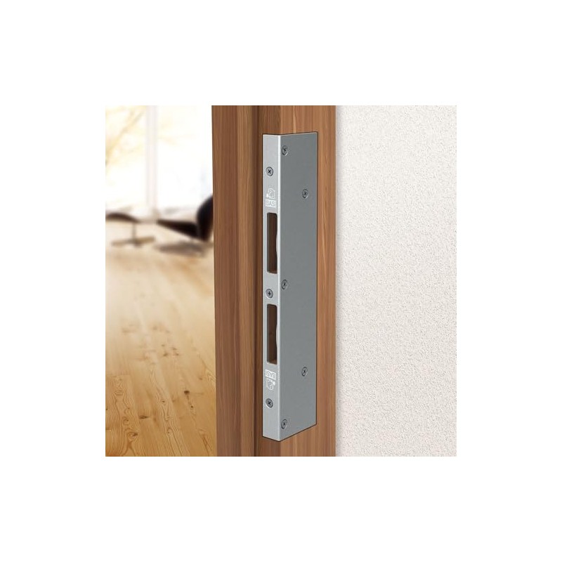 BASI Repair Angle Strike Plate for Interior Doors Room Doors