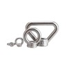 BOZONLI M3 Lifting Eye Nut 304 Stainless Steel Ring Eye