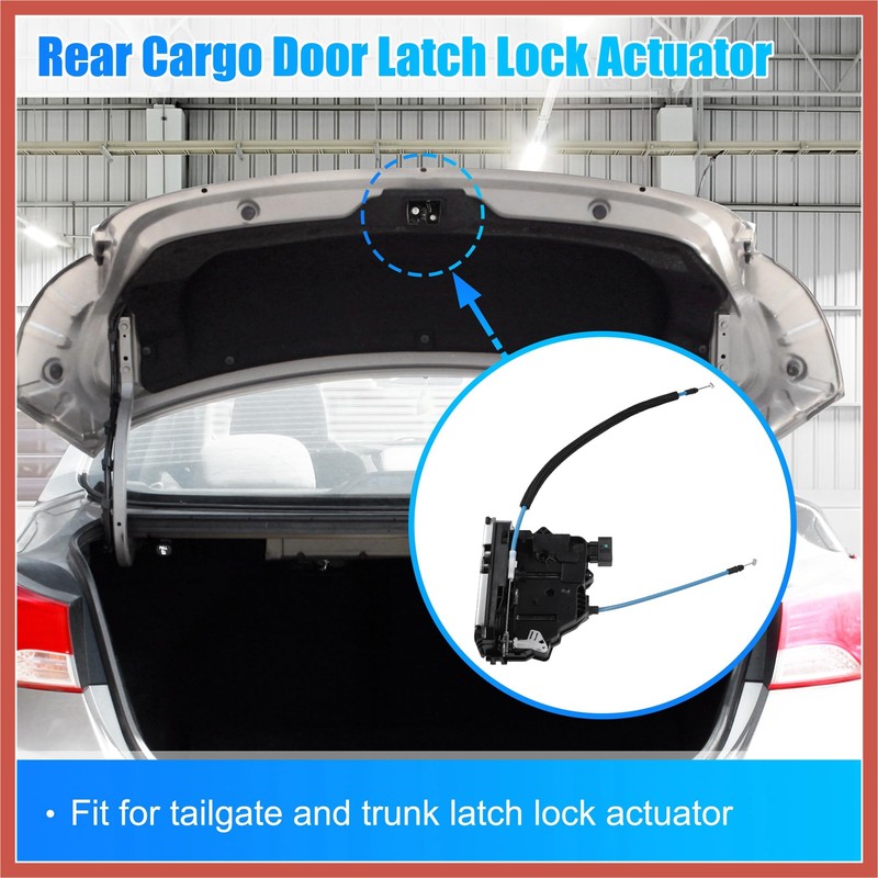 ACROPIX No.68226175AB/68226175AA Rear Cargo Door Latch Lock Actuator for Ram