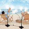 VIHOSE 2 Set Standing Misters for Outside Patio, Portable Stand