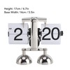 Retro Digital Flip Down Clock, Auto Flip Table Clock, Mechanical