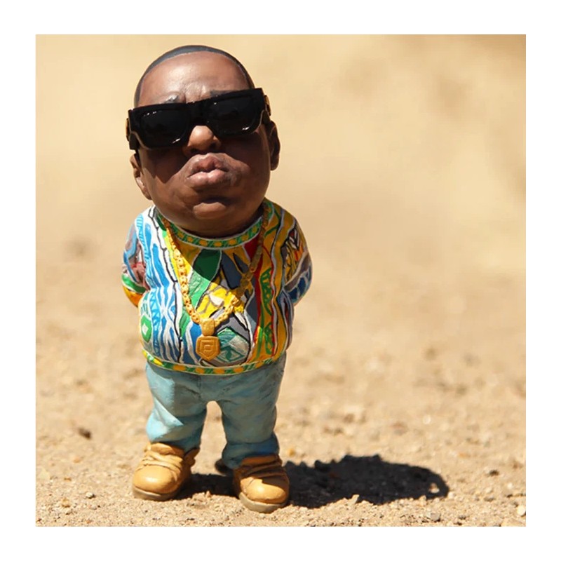 Home Decor Random 2Pack Rap Characters Ludacris/2pac/Biggie/Eazy/dog Sculptures Hip Hop
