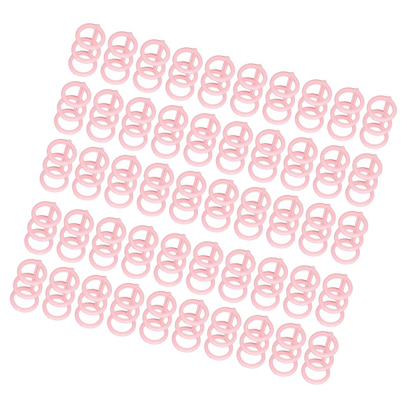 50PCS Comb Binding Spine 16mmx3 Rings PP Multifunctional Book Binder