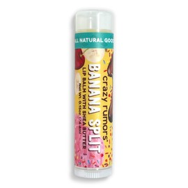 Crazy Rumors Lip Balm Banana Split / Lip Balm 100% Natural / Vegan