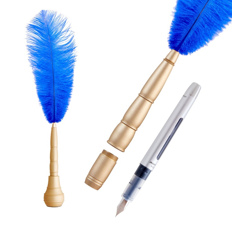 Taccia (tattia) Shakespeare Feather Ballpoint Pen, Mr/GD TSH – 65qp