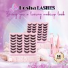 Losha Lashes Fluffy False Eyelashes 5D Volume Eye Lashes Kit