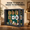 DIY Mini Museum Silhouette Box Frame Set with 8pcs Figurines