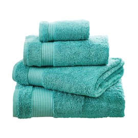 NEXT Home Egyptian Cotton Towels - 100% Cotton Blue Teal Light 4 FACE