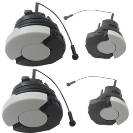 INGQI 2x Fuel Cap #0000 350 0525 & 2x Oil Cap # 0000 350 0526 Fit for Stihl Chainsaw MS360BR MS360C, MS171, MS 181, MS 192, MS 192T, MS 200, MS 210, MS 200T, MS 211