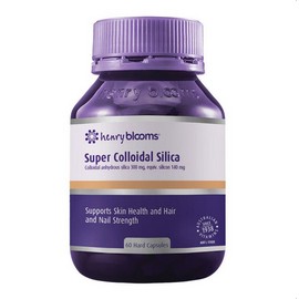 Henry Blooms Super Colloidal Silica 300mg 60 Hard Capsules