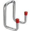 Connex DY222024 Galvanised Wall Hook with Protective Rubber Cap, 120