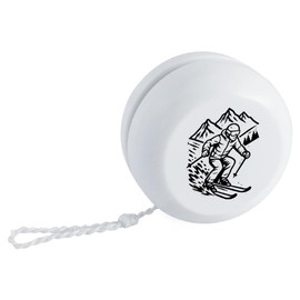 'Downhill Skiing' Retro Style Yo-Yo (YY00047943)