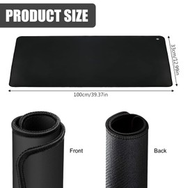 Grounding Mat Earthing Mat Grounding Bed Sheet Grounding Mat For Improving Sleep,Ground Universal Pad,Health Grounding Mat, Mproves Sleep And Balance 30x100cm Grounding Mat（Black）