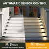 SOLPEX Solar Deck Lights Outdoor 20 Pack, Solar Step Lights