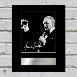 Frank Sinatra Mounted Photo