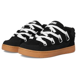 Osiris Men's D3 S Skate Shoe, Black/White/Gum, 9.5