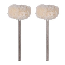 PROXXON No. 26297 Mop Buffs, Disc Type, 0.9 inches (22 mm), Shaft Diameter 0.09 inch (2.35 mm)