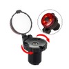 Bicycle Handlebar Plug Lamp Rearview Mirror Adjustable Bicycle Handlebar Mirror